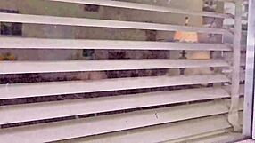 perverted guy jerks off to my big muslim ass closeup