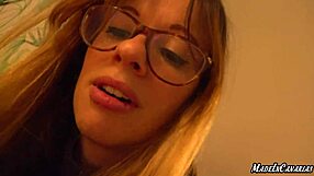 Geek Girl's Wet Pussy Craves Big Dick