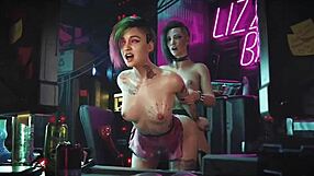 Cyberpunk Pmv Cum With Big Tits And Ass