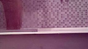 spying on not sister bathing, tempting view in bath