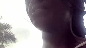 Crazy Bitch Searches Supermarket for Lighter to Smoke.