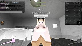 Blonde Beauty Bends Over For Monster Cock