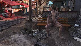 Fallout 4 Diamond City Public Fucking Scene.
