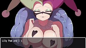 Hero dominated, villainesses tease his monster cock in villainess quest