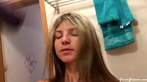 So, this blonde teen 18+ got her pussy licked in the wildest way.