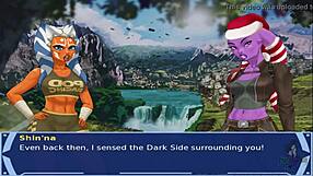 Hentai game with hot alien girls in cosplay