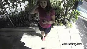 broke teen uses payphone then meets someone outdoors