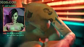 PMV קיברפאנק עם זרע, חזה גדול ותחת