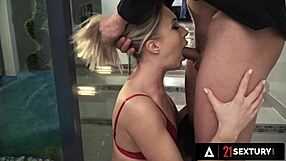 21 sextury - angelika gray undresses for thrilling striptease