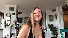 Amateur Sarah Has Intense Quivering Solo Orgasm