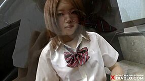 ol vs schoolgirl big tits rubbing contest