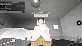 Blonde Beauty Bends Over For Monster Cock