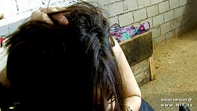 Gorgeous busty french babe hard fucked and facialized by a policeman