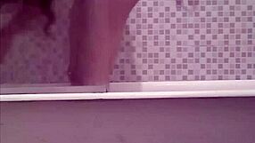 spying on not sister bathing, tempting view in bath