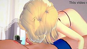spider gwen, sweaty after exercise, relaxes by licking a cock in adult version