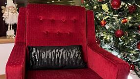 Blonde babe fucks herself with dildo