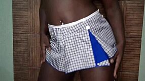 Oiled big black ass solo, is it the most perfect?