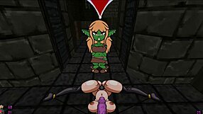 Futanari Barbarian Heroine Fucks Monster Girls In Hentai Parody