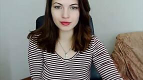 Damn! Russian Milf with Big Boobs Toys Her Wet Pussy Live!