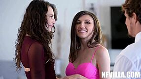 Valentines Day Threesome Liz Jordan Maya Woulfe Robby Echo