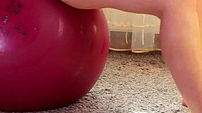 the famous model was caught masturbating during her workout session