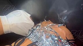 Redhead Calls Friend Malu Paz To Help Suck Dick In Gloryhole At Swingers Club