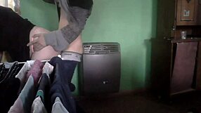 Latina MILF Fucking In Kitchen!