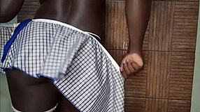 Oiled big black ass solo, is it the most perfect?