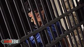 Can you handle two skinny blonde teens in stockings using dildos?