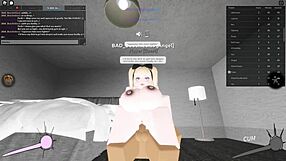 Blonde Beauty Bends Over For Monster Cock