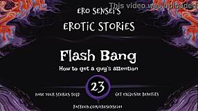 Flash bang erotic audio for women orgasm