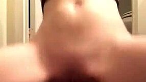 Cute girl masturbates for daddy!