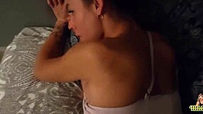 Want to see amateur student take big cock in hairy pussy?