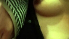 Sucking Tits at the ATM