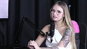 Naty Varga spices up her life with sheer red lingerie sex