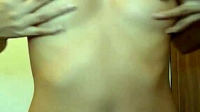 Teen 18+ Masturbates Naked Pussy in Bathroom