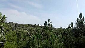 wanna see francky jerk off and cum in the forest?