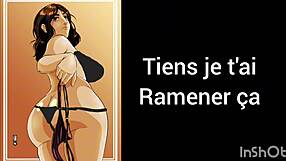 Feel the intense emotions as pieck fingers during joi instructions