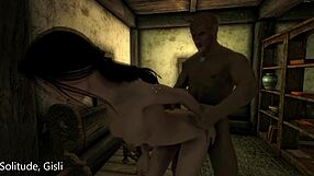 Skyrim Sexlab Mod Scene in Solitude Location One