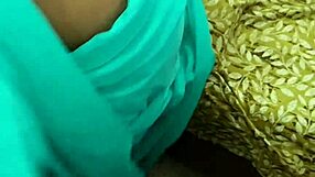 Newly married housewife was chatting with husband and getting fuck with step-brother in kitchen in doggy style dirty hindi audio