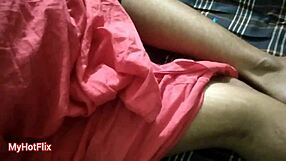 my first time fingering my hot desi pussy