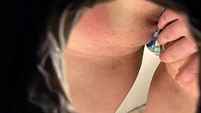 Sweet Redhead Teen Turns Into Bathroom Glory Hole Slut