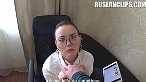 big booty secretary creampied for office misbehavior?