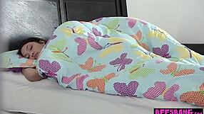 Wow! Pervy Stepbro Wakes Teen 18+s and Bangs Them One After Another!