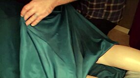 Stepsister demands intense deeper massage with ass spreading