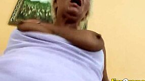 Tattooed Hairy Granny Gets Intense Facial In First Sex Tape