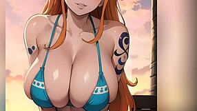 Nami One Piece Delivers Intense French Jerk Off Instructions
