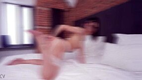 fit beauty leo ahsoka takes first dp with tight pussy in missionary