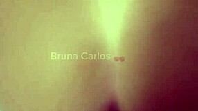 Blonde married woman horny from trip fucks in hotel bathroom