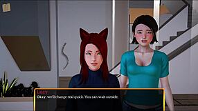 My New Family Plays Game Together